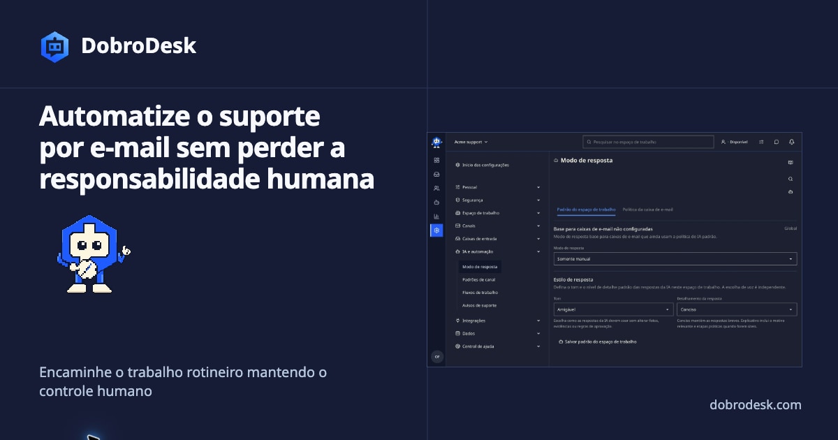Como automatizar o atendimento por e-mail sem perder a responsabilidade humana
