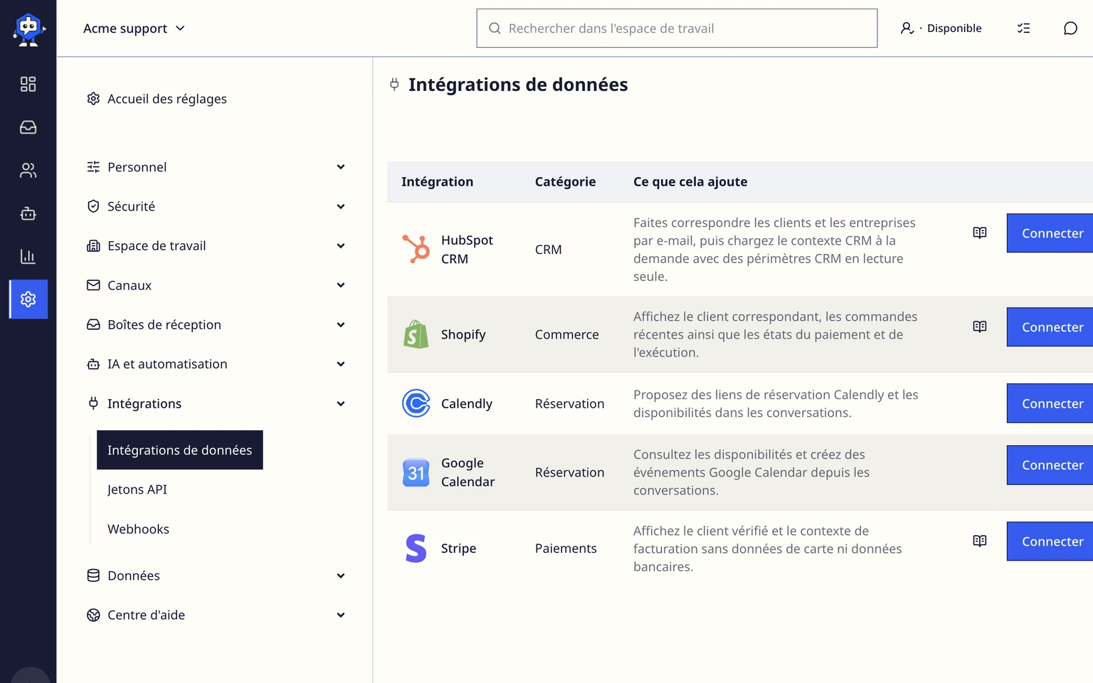 Informations client et paiement