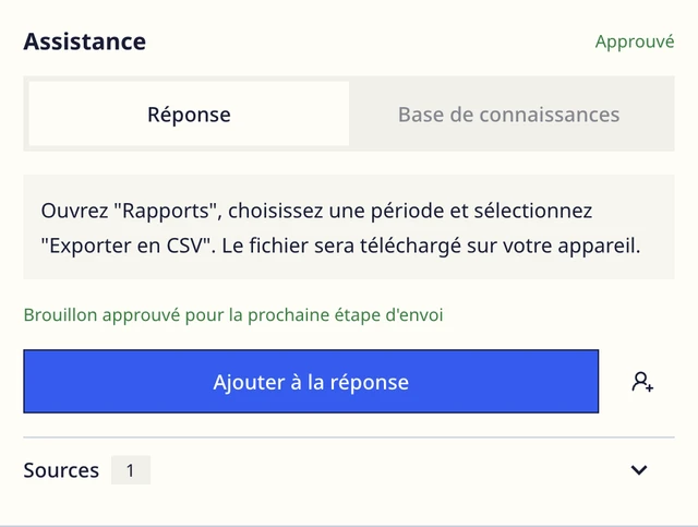 Brouillons et réponses automatiques