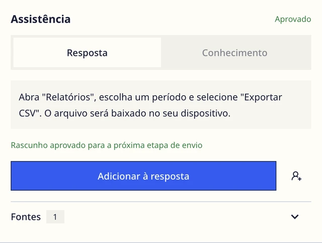 Rascunhos e respostas automáticas