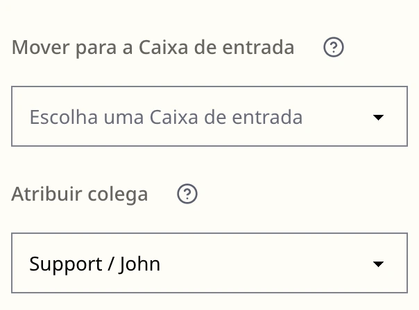 Atribua cada solicitação