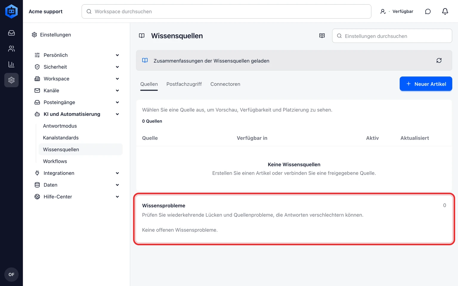 KI-Entwürfe auf freigegebenes Wissen stützen: Änderungen prüfen, bevor sie eine freigegebene Antwort ersetzen, 1. Öffnen Sie eine freigegebene Quelle und prüfen Sie ihren Versionsverlauf.