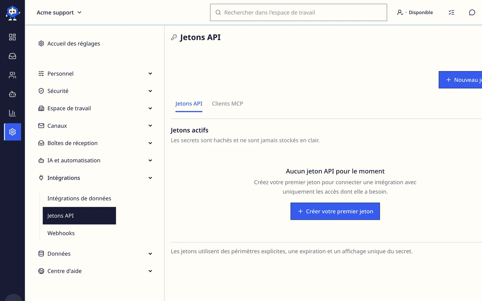 Connecter un client MCP et révoquer son accès: Approuver le client MCP