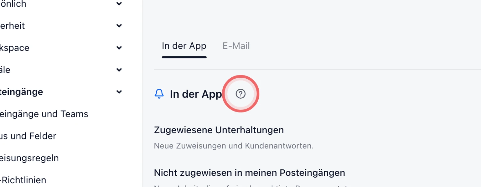 Benachrichtigungen für Teammitglieder verwalten: Wer benachrichtigt wird