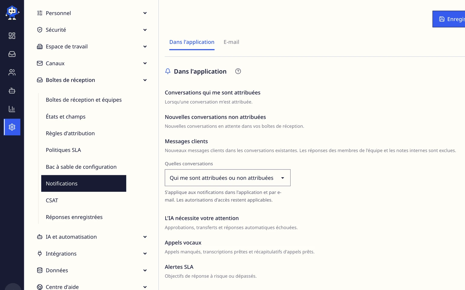 Gérer les notifications des collègues: Savoir qui reçoit les notifications