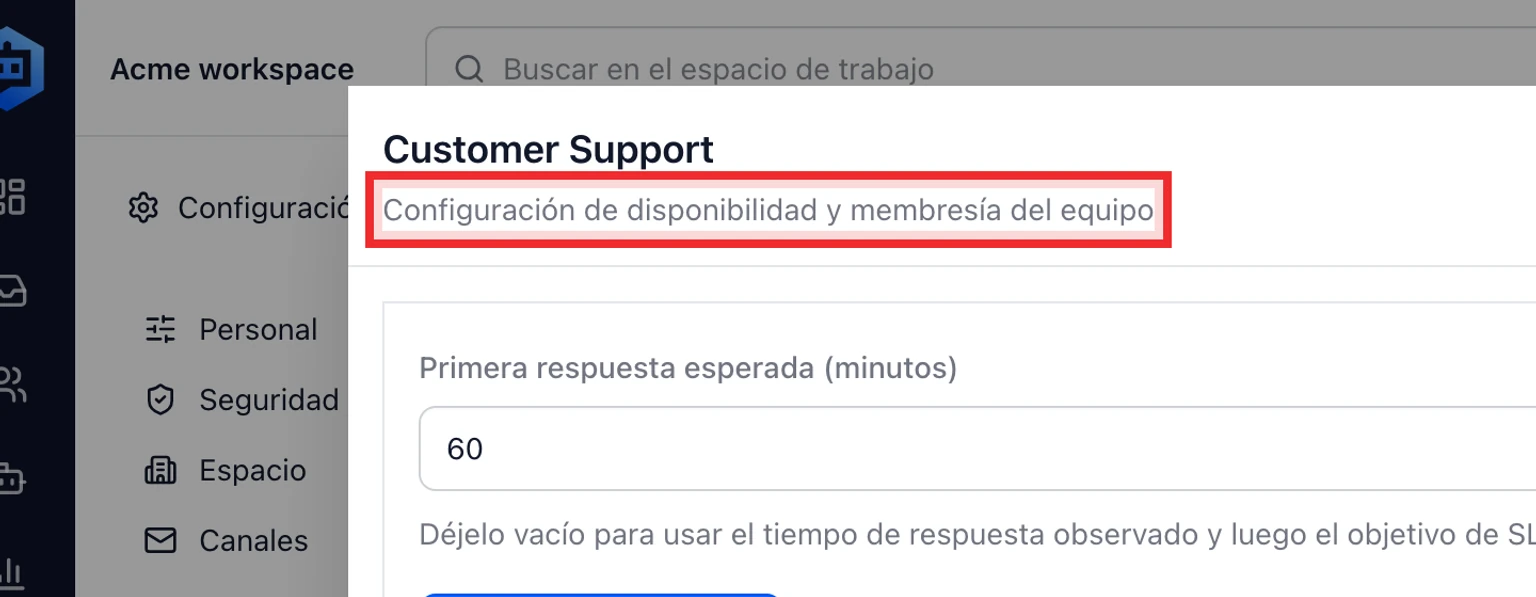 Gestiona roles y acceso a bandejas: Define el acceso operativo, 1. Añade un Agente a uno o varios Equipos.