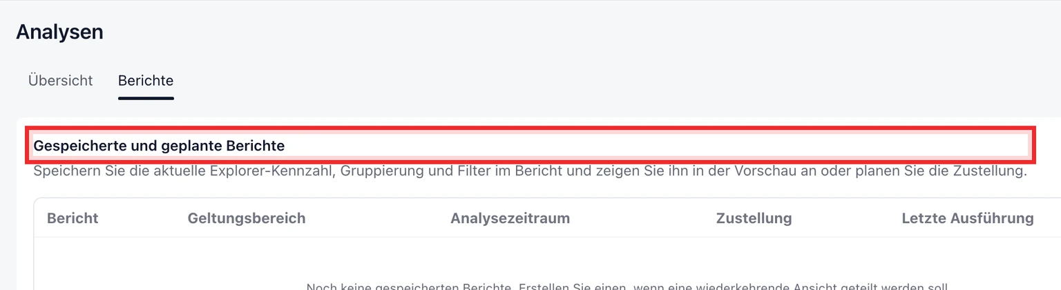 CSAT und Teamleistung messen: Bericht speichern oder planen, 1. Geben Sie unter Gespeicherte und geplante Berichte einen Berichtsnamen ein und wählen Sie 7, 30 oder 90 Tage.
