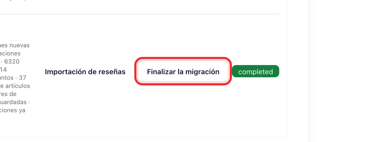 Migrar desde Crisp: Prueba y traslada los datos, 6. Revisa las conversaciones sin correo y el contenido no compatible, y después termina la migración.