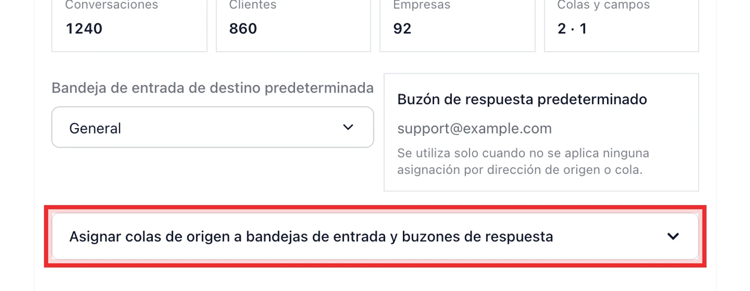 Migra desde Zendesk: Haz una prueba y después traslada los datos, 1. Asocia los grupos de Zendesk con las bandejas de entrada de DobroDesk.