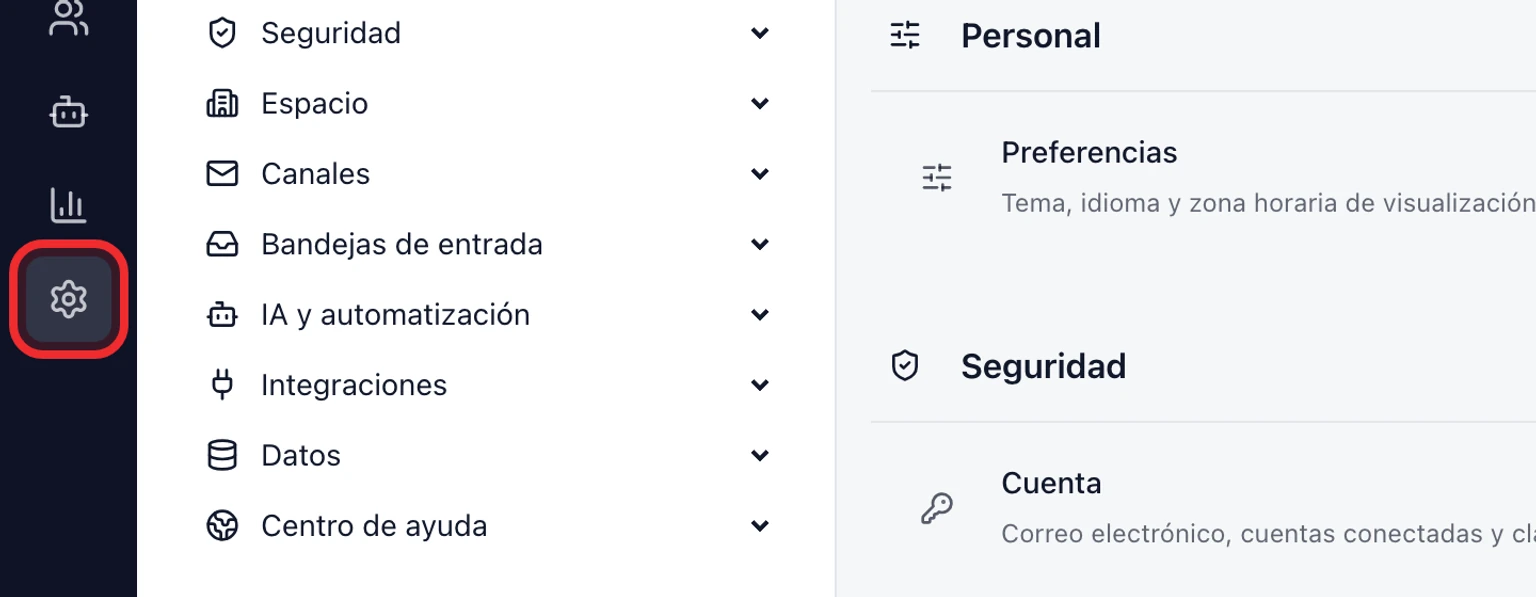 Revisa, cancela o reintenta una migración: Finaliza la migración, 2. Dirige tu correo activo a DobroDesk.