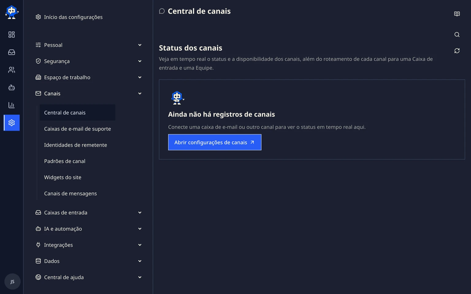 Revisar, cancelar ou tentar novamente uma migração: Concluir a migração, 2. Mova a rota de e-mail em produção para o DobroDesk.